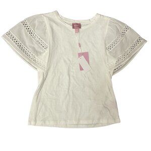 NWT Muse Flutter Sleeve Top XS/TP